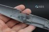 Quinta Studio QD+48574 Fairey Battle Mk.I 3D-Printed & coloured Interior on decal paper (Trumpeter) (with 3D-printed resin parts) 1/48